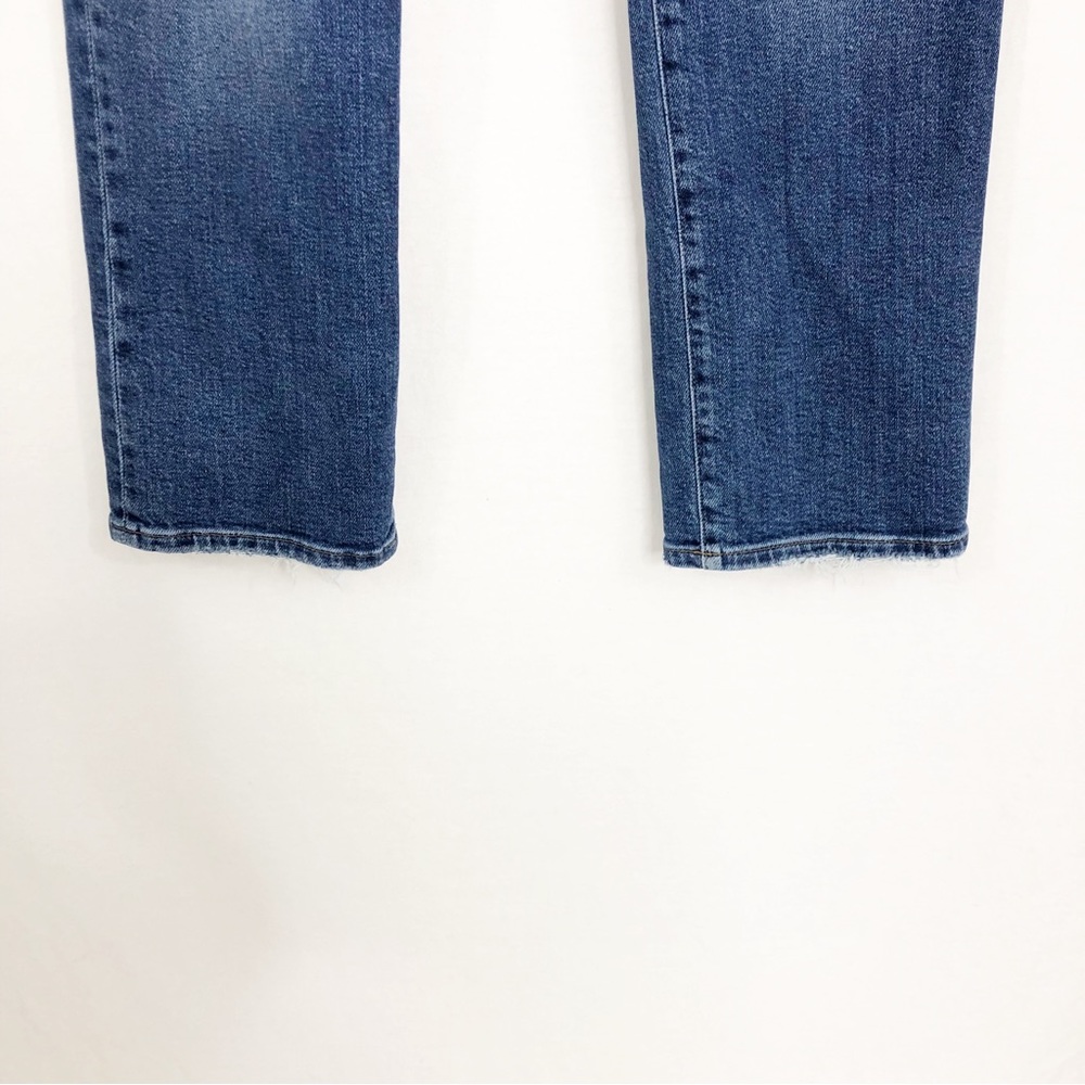 Madewell Slim Demi Boot High Rise Jeans, Size 26, Blue - Picture 5 of 8